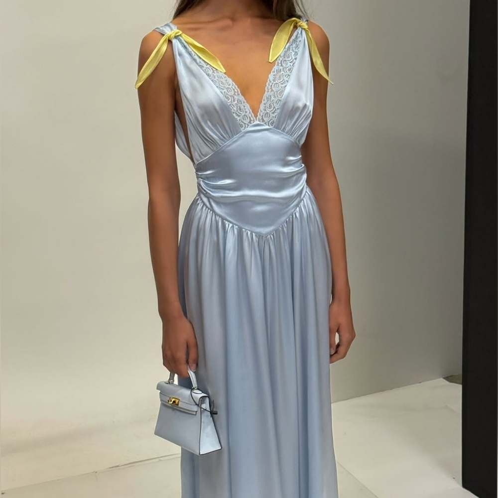 Helsa The Silk Celeste Dress